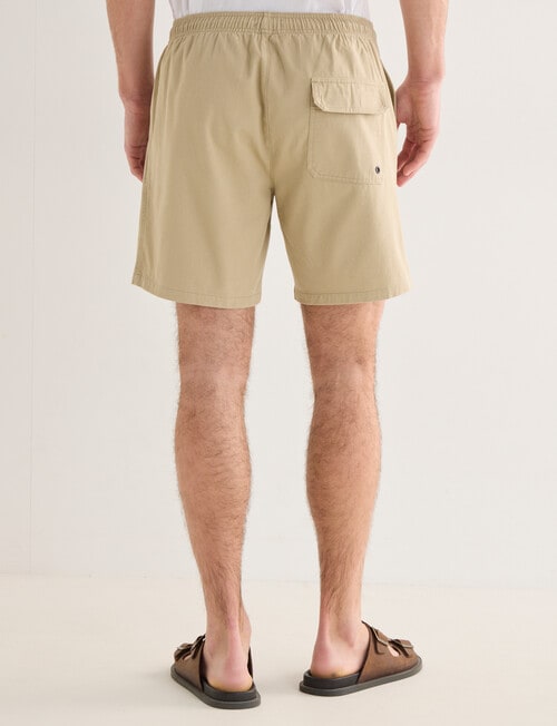 Tarnish Staple Shorts, Sand product photo View 02 L