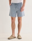 Tarnish Staple Shorts, Light Blue product photo