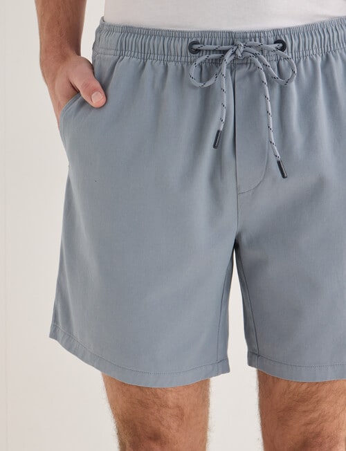 Tarnish Staple Shorts, Light Blue product photo View 04 L
