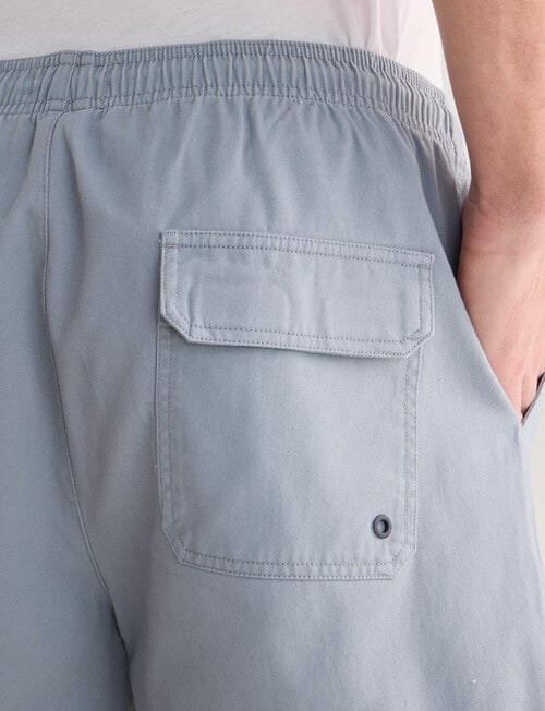 Tarnish Staple Shorts, Light Blue product photo View 05 L
