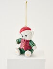 Santa Bear Santa Bear Resin Ornament, 2025 product photo View 03 S