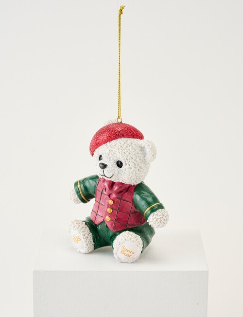 Santa Bear Santa Bear Resin Ornament, 2025 product photo View 03 L