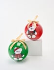 Santa Bear Santa Bear Bauble, 2025 product photo View 04 S