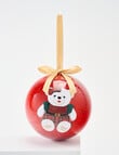 Santa Bear Missy Bear Bauble, 2025 product photo