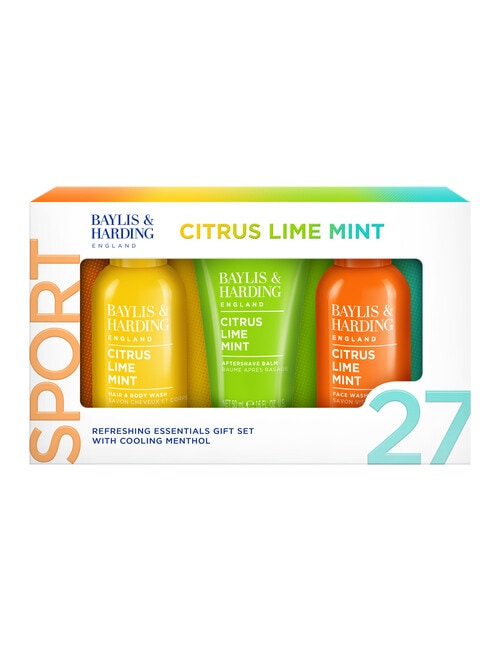 Baylis and Harding Citrus, Lime & Mint Men's Essentials Trio Gift product photo View 02 L