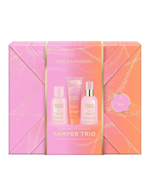 Baylis and Harding Gift Wrapped Pamper Trio Gift Set product photo View 02 L