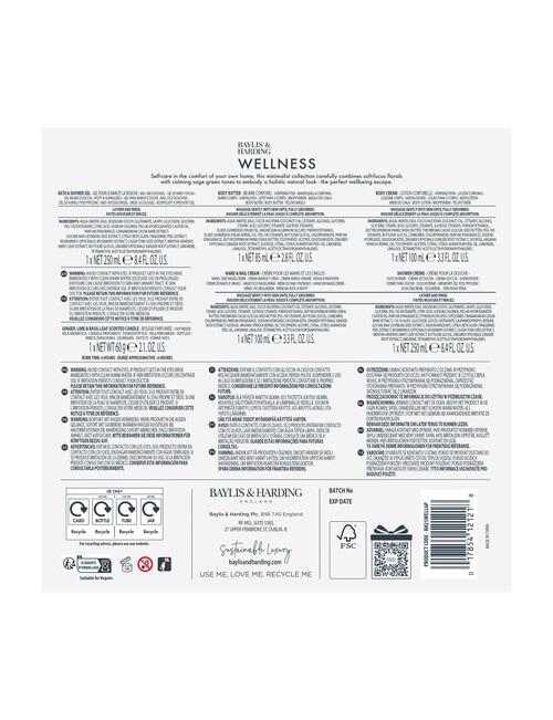 Baylis and Harding Wellness The Ultimate Retreat Gift Set product photo View 05 L