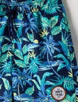 Wavetribe Tropic Swim Short, Navy product photo View 02 S