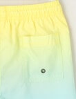 Wavetribe Ombre Swim Short, Yellow product photo View 02 S