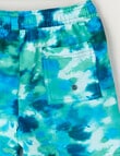 Wavetribe Tie Dye Swim Short, Blue product photo View 02 S