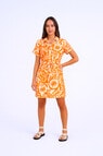ONLY Jakiri Linen Blend Shirt Dress, Tropical Sunshine product photo