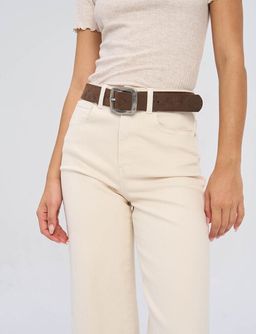 ONLY Madison Wide Fold Up Jean, Ecru product photo View 03 L