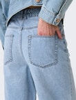 ONLY Robyn Long Denim Short, Light Blue product photo View 02 S
