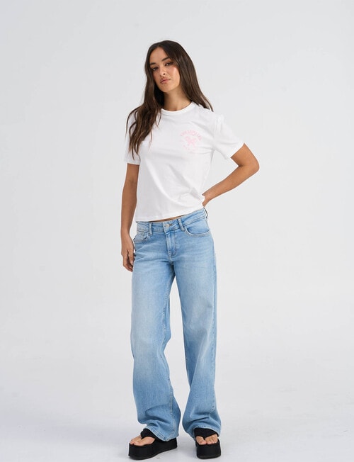 ONLY Dina Club Tee, Lobster Print product photo View 03 L