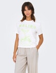 ONLY Dina Club Tee, Malibu Print product photo