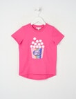 Mac & Ellie Popcorn Short Sleeve Tee, Fuchsia product photo