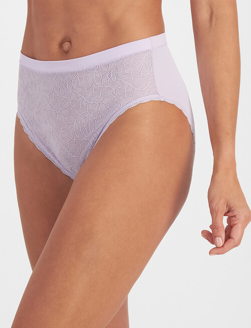 Berlei Barely There Lace Full Brief, Candytuft product photo View 02 L