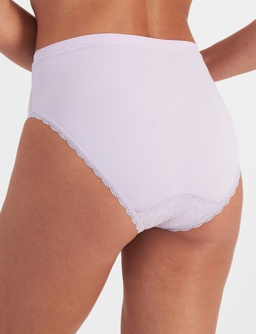 Berlei Barely There Lace Full Brief, Candytuft product photo View 03 L