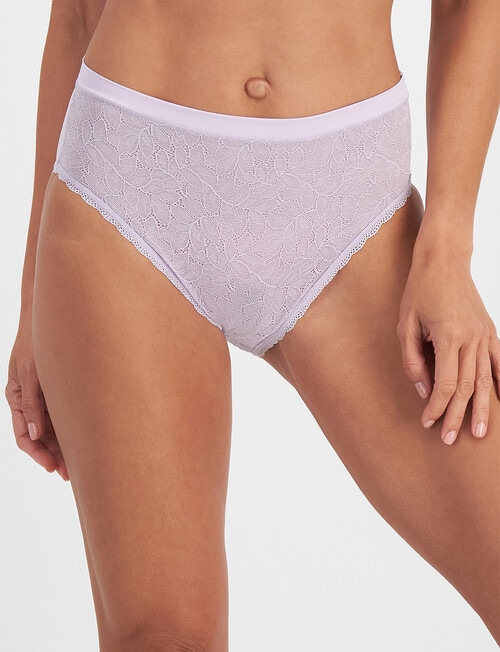Berlei Barely There Lace Full Brief, Candytuft product photo