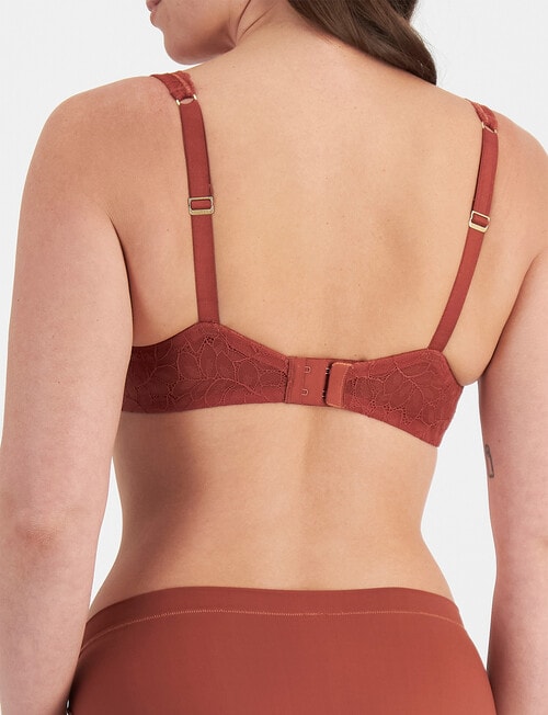 Berlei Barely There Lace Bra, Burnished Rose, A-E product photo View 03 L