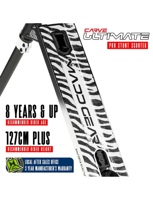 MADD Carve Ultimate Scooter, Zebra product photo View 07 L