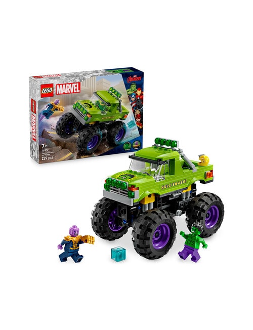 LEGO Superheroes The Hulk Truck vs. Thanos, 76312 product photo