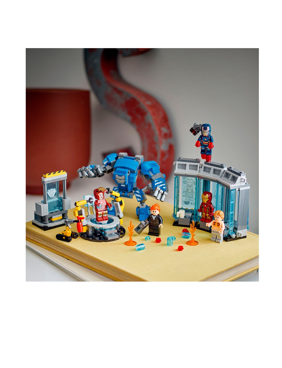 Lego Iron Man Armory Lego Hall Of Armour New Lego Iron Man Armory