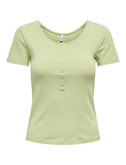 ONLY Simple Button Top, Winter Pear product photo