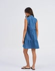 ONLY Bea Siesta Denim Dress, Medium Blue product photo View 02 S
