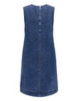 ONLY Dorsi Dress, Medium Blue Denim product photo View 02 S