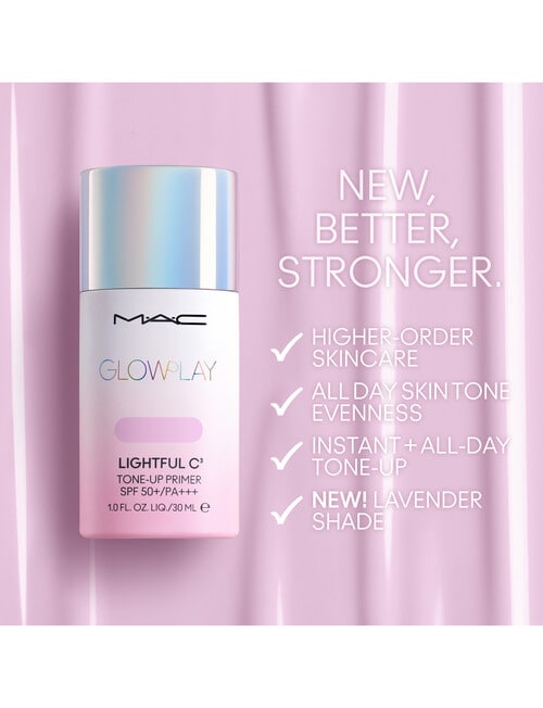 MAC Glow Play Lightful C3 Tone-Up Primer SPF 50+/PA+++ product photo View 04 L