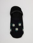 Simon De Winter Daisy Liner Socks, Black product photo