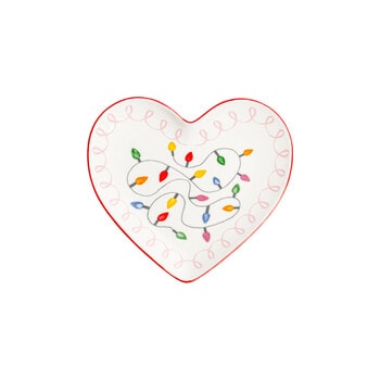 Porto Night Before Heart Plate, 14cm, Festive product photo
