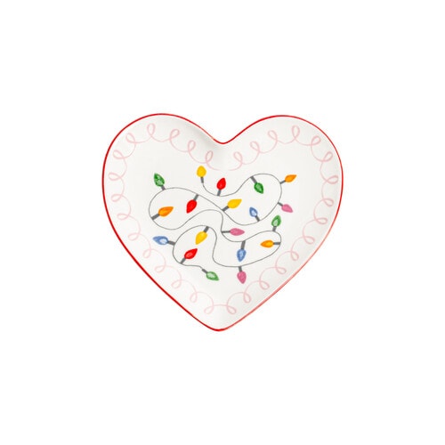 Porto Night Before Heart Plate, 14cm, Festive product photo