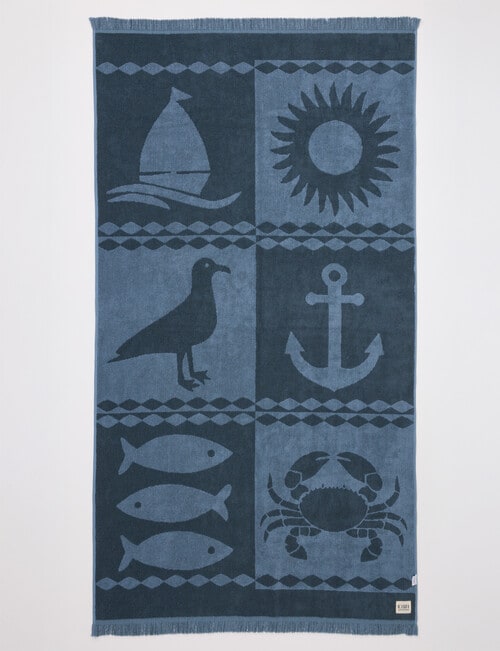 Verano Resort Kiwi Summer Beach Towel product photo View 05 L