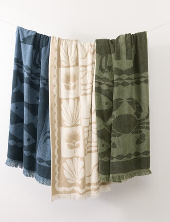 Verano Resort Kiwi Summer Beach Towel product photo