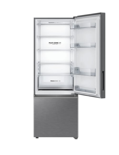 Haier 334L 500 Series Bottom Mount Fridge Freezer, Satina, HRF346BS product photo View 02 L