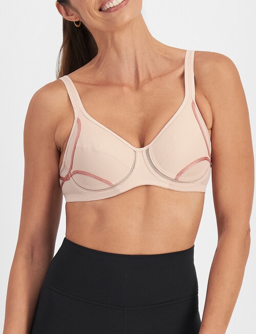 Berlei Electrify Under Wire Bra, 2-Pack, Rose & Terraco, B-F product photo
