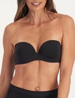 Berlei Barely There Lightly Lined Strapless Bra, Black, B-E product photo