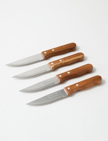 SouthWest BBQ Steak Knives, 4-Piece product photo