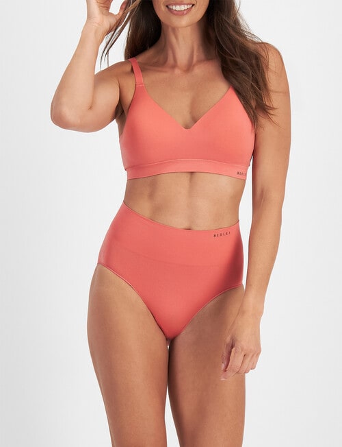 Berlei Understate Full Brief, Dusty Red product photo View 04 L