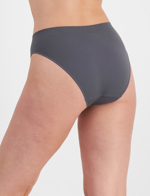 Berlei Understate Seam Free Hi Cut Brief, Smoky Ember product photo View 03 L