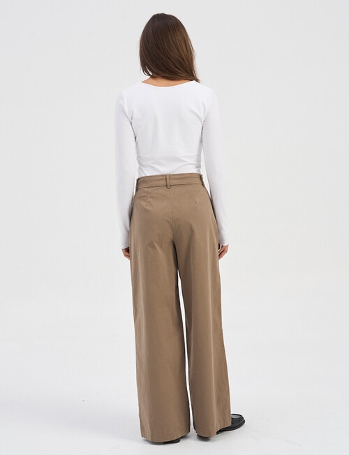 ONLY Liana String Tie Wide Pant, Elm product photo View 02 L
