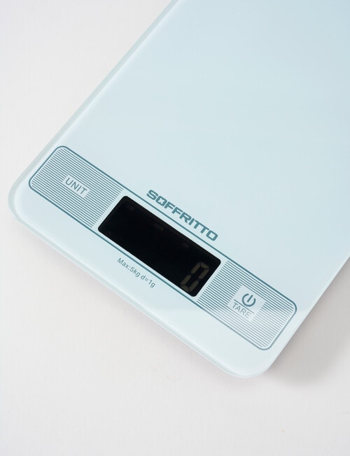 Soffritto Tina IV Digital Scale, White product photo View 03 L