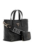 Guess Latona II Mini Tote Bag, Coal Logo product photo View 03 S