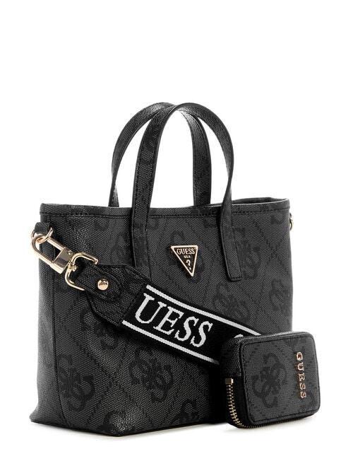 Guess Latona II Mini Tote Bag, Coal Logo product photo View 03 L