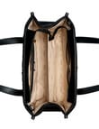 Guess Zalina 2 Comp Tote Bag, Black Floral product photo View 03 S