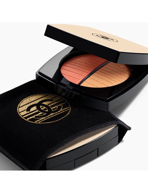 CHANEL LES BEIGES HEALTHY GOLDEN GLOW POWDER EXCLUSIVE CREATION, Illuminating Powder Duo product photo View 02 L