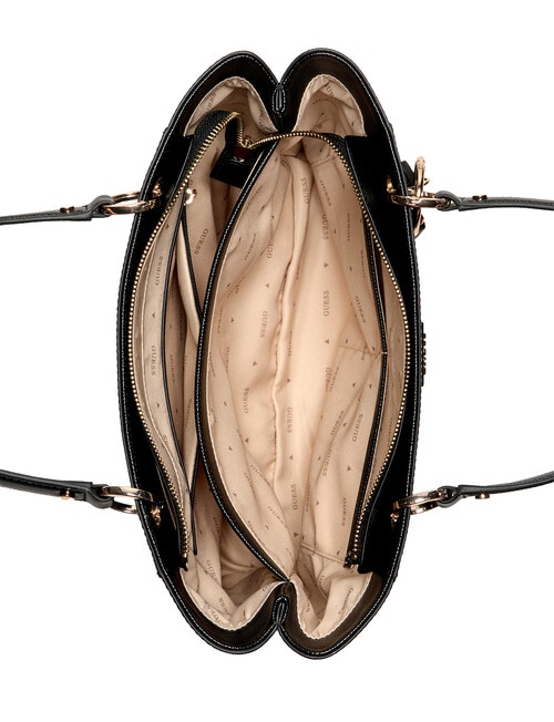 Guess Noelle II Small Tote Bag, Black product photo View 04 L