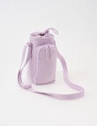 Zest Waterbottle Crossbody Bag, Dusty Lilac product photo